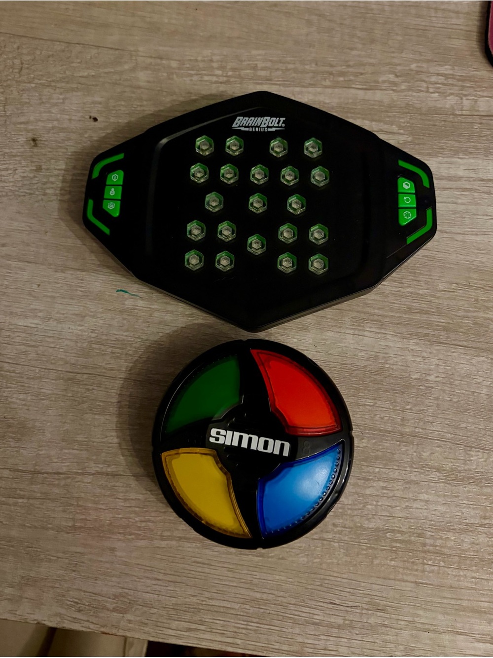 Simon & BrainBolt Genius Electronic Memory Games Bundle